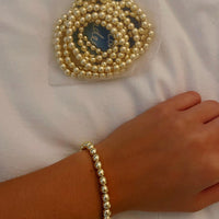 Gold Beaded Bracelet